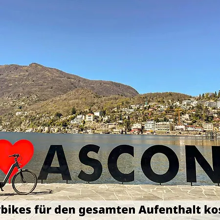 Appartamento Isola Familienfreundliche Sonnige Mit 100m2 Eigenem Garten & Klimaanlage Ascona